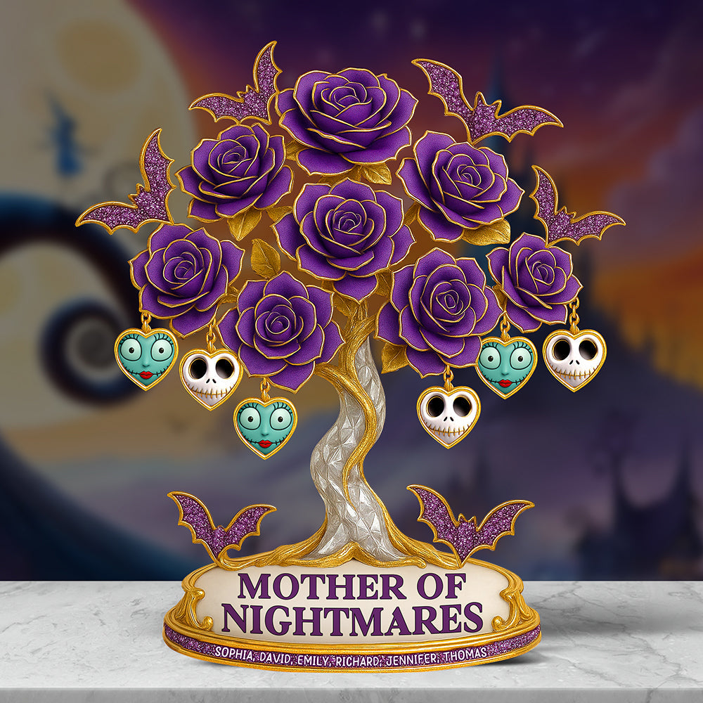 Mom Flowers Acrylic Plaque - Personalized Gifts For Mom 03ohqn240425-Homacus