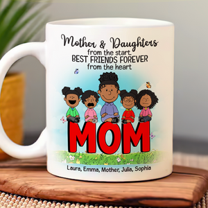 Personalized Gifts For Mom Coffee Mug 03topu040225 Best Friends Forever-Homacus