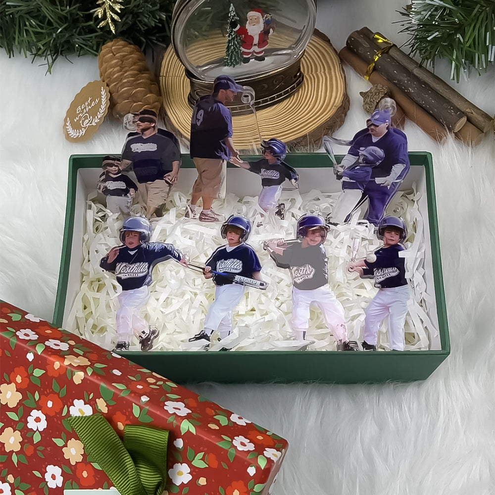 Custom Photo Gifts for Baseball Players Ornament 46acvp140924-Homacus