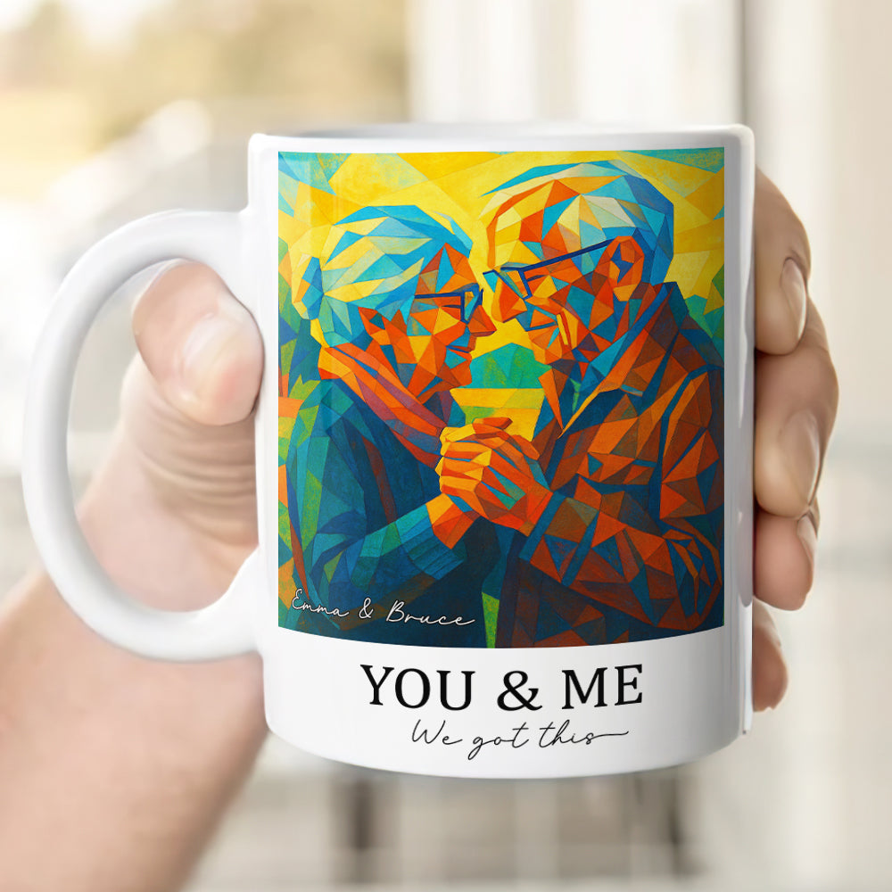 Cubism Art Mug Custom Photo Gifts For Art Lovers 05OHLU230725-Homacus