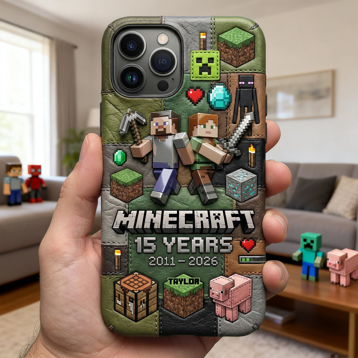 Build Your World Anniversary Phone Case - Personalized Gift 03QHLU090226-Homacus