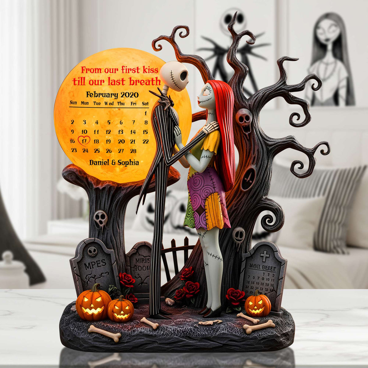 First Kiss To Last Breath Acrylic Plaque - Personalized Anniversary Gifts For Couples 02TOLU190725-Homacus