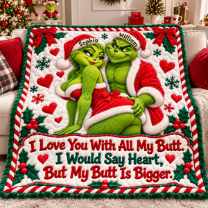 Playful Touch Couple Blanket - Personalized Gift For Couples 07OHLU021026