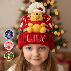 Personalized Gifts For Cartoon Lovers Bobble Beanie Hat 05namg011025-Homacus