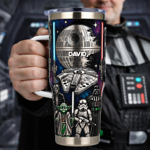 Futuristic Space Warrior Tumbler - Personalized Gifts 03ohlu050326-Homacus