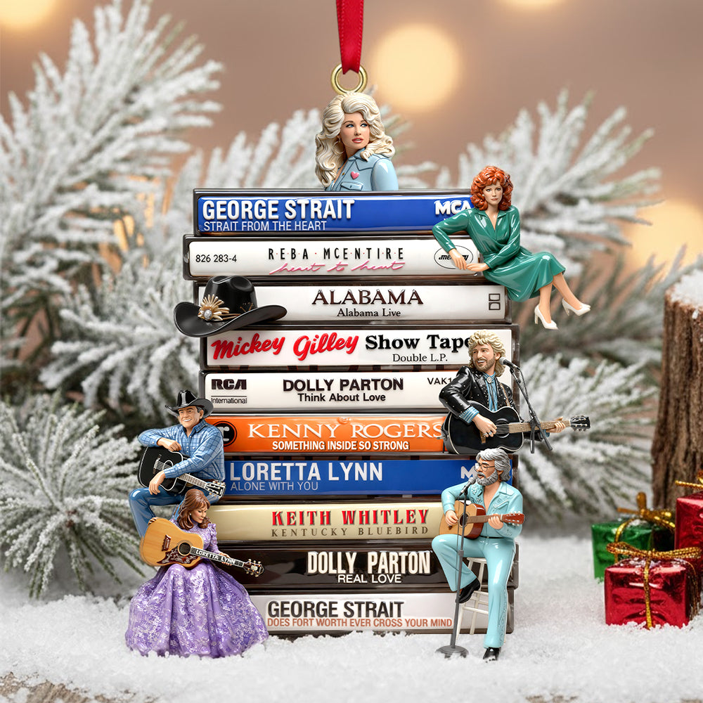 80s Folk Legends Acrylic Ornament - Personalized Gifts For Country Soul 02QHTN031125-Homacus