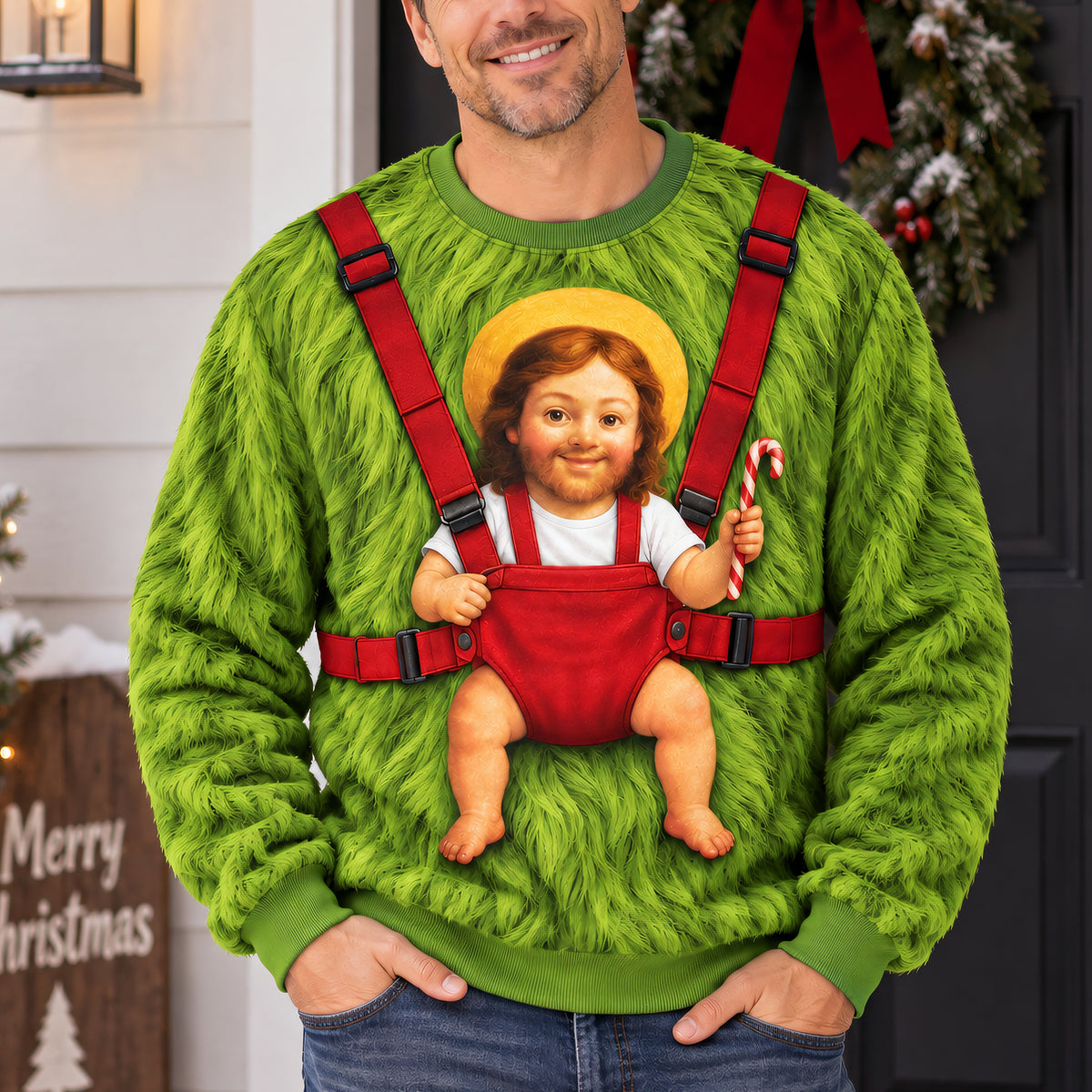 Fun Newborn Jesus Carrier 3D Shirt - Personalized Gifts For Christians 05qhqn160926-Homacus