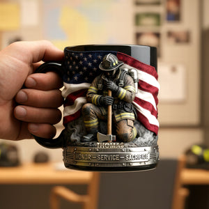 Firefighter Pride Coffee Mug – Personalized Gifts For Firefighter 04toqn251225-Homacus