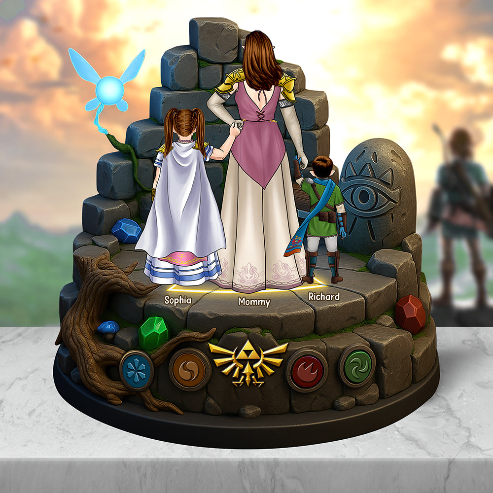 Personalized Gift For Mom Acrylic Plaque- Fantasy Adventure 03NAQN110425HG-Homacus