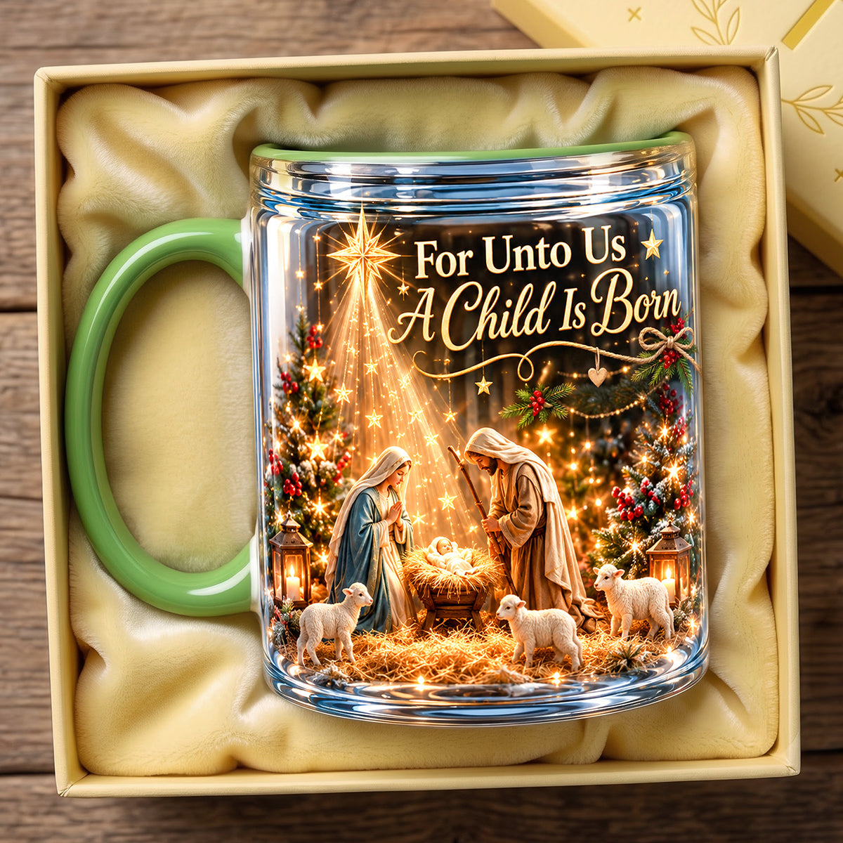 Holy Night Christmas Coffee Mug - Personalized Gifts For Christian 01huta221026