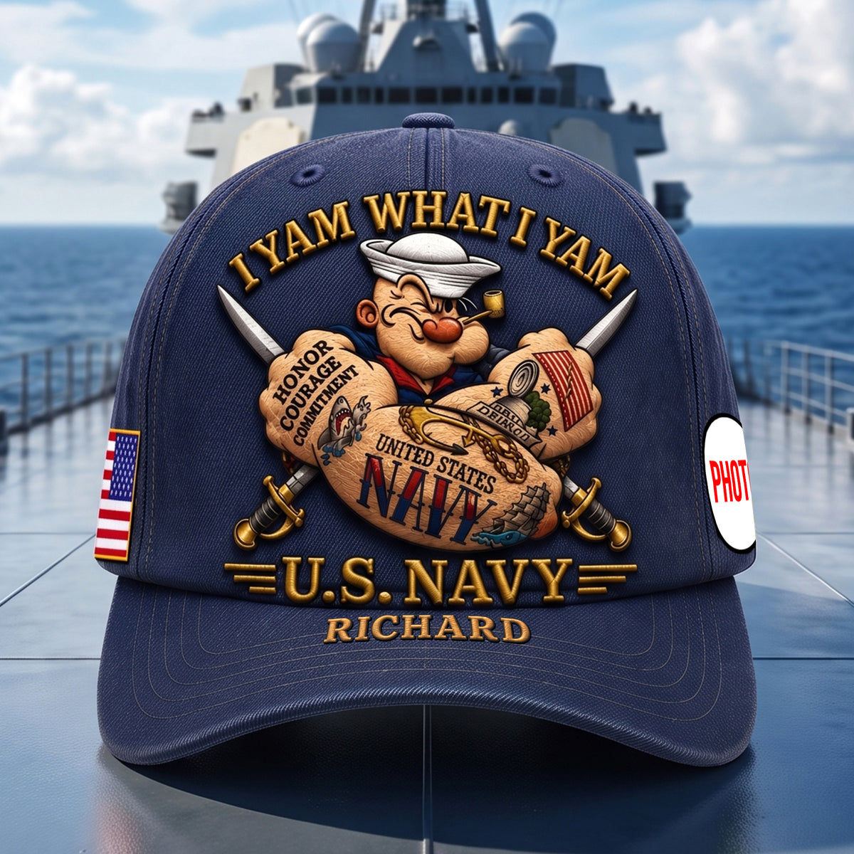 Veteran Pride Personalized Classic Cap 03NAQN150726-Homacus