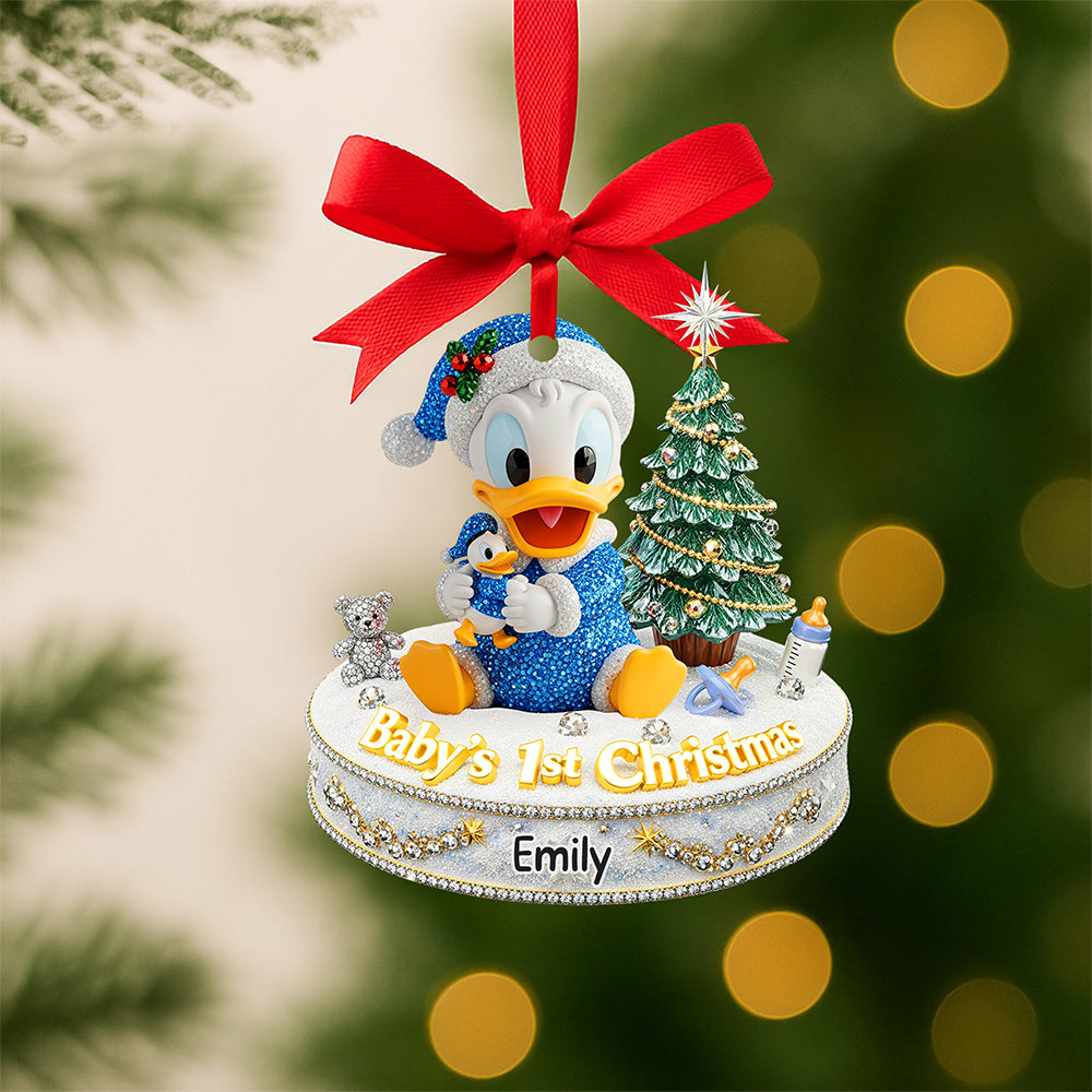Baby’s First Christmas Ornament - Personalized Gifts For Kids 05pgqn210825-Homacus
