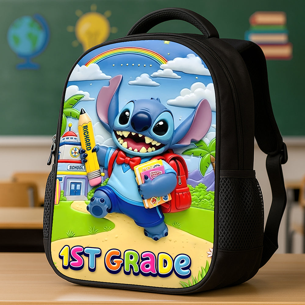 Adorable Cartoon School Bag - Personalized Gifts For Kids 01toqn060825-Homacus