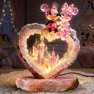 Romantic Couple Acrylic Light Box - Personalized Gifts For Couples 04ohmg181225-Homacus