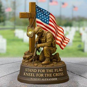 Veterans Military Acrylic Plaque- Personalized Gifts For Veteran 04todt060525-Homacus