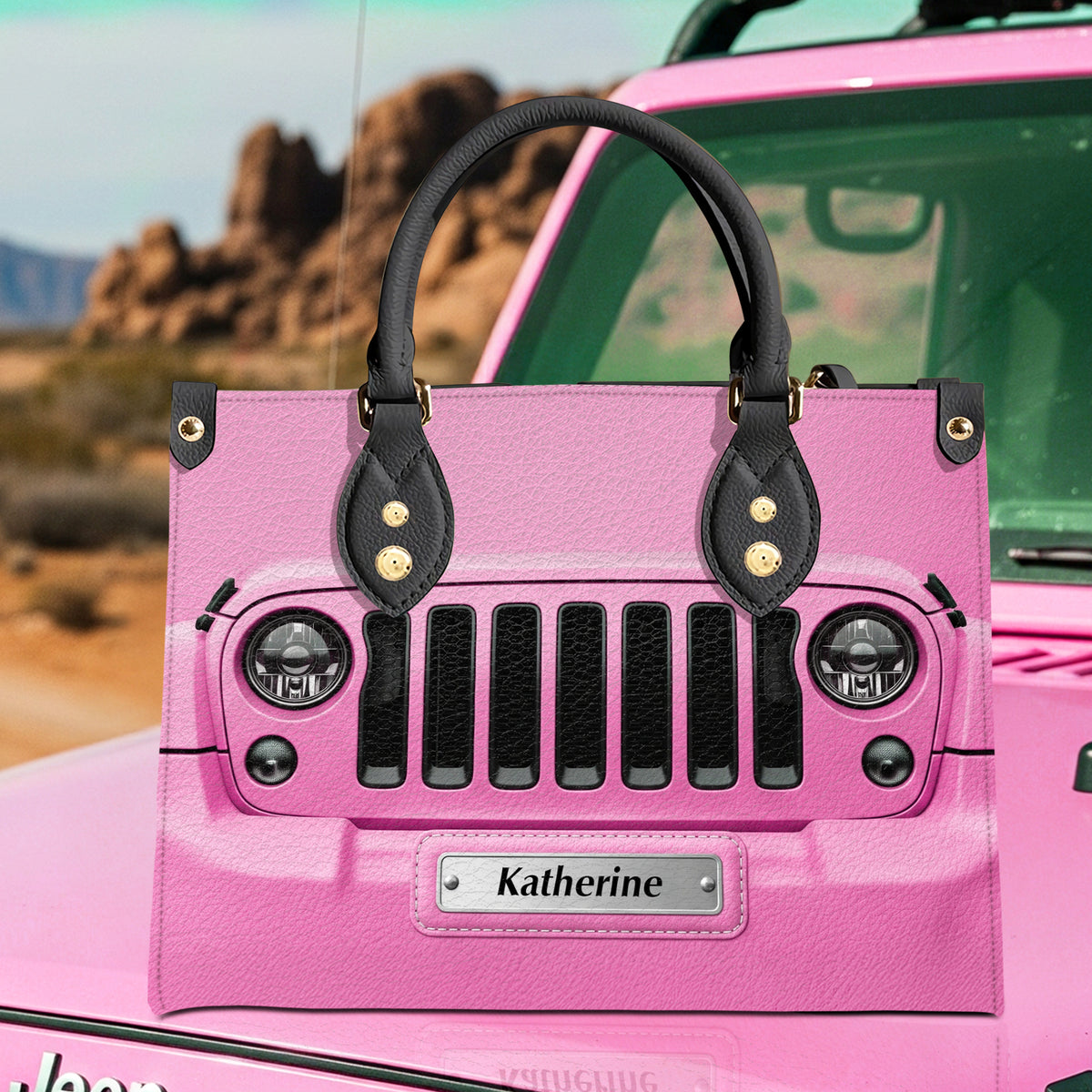 Festive Offroad Journey Handbag – Personalized Gift For Rugged Trail Fans 02OHDT240625-Homacus