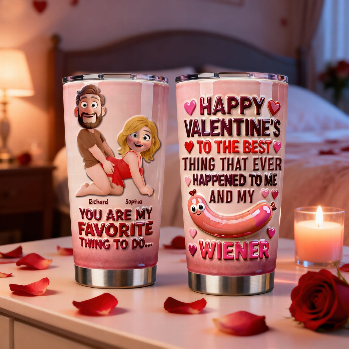Naughty Couple Tumbler - Personalized Gifts For Couple 05naqn080126-Homacus
