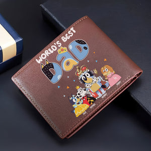 Personalized Gifts For Dad PU Leather Wallet 03katn080524-Homacus