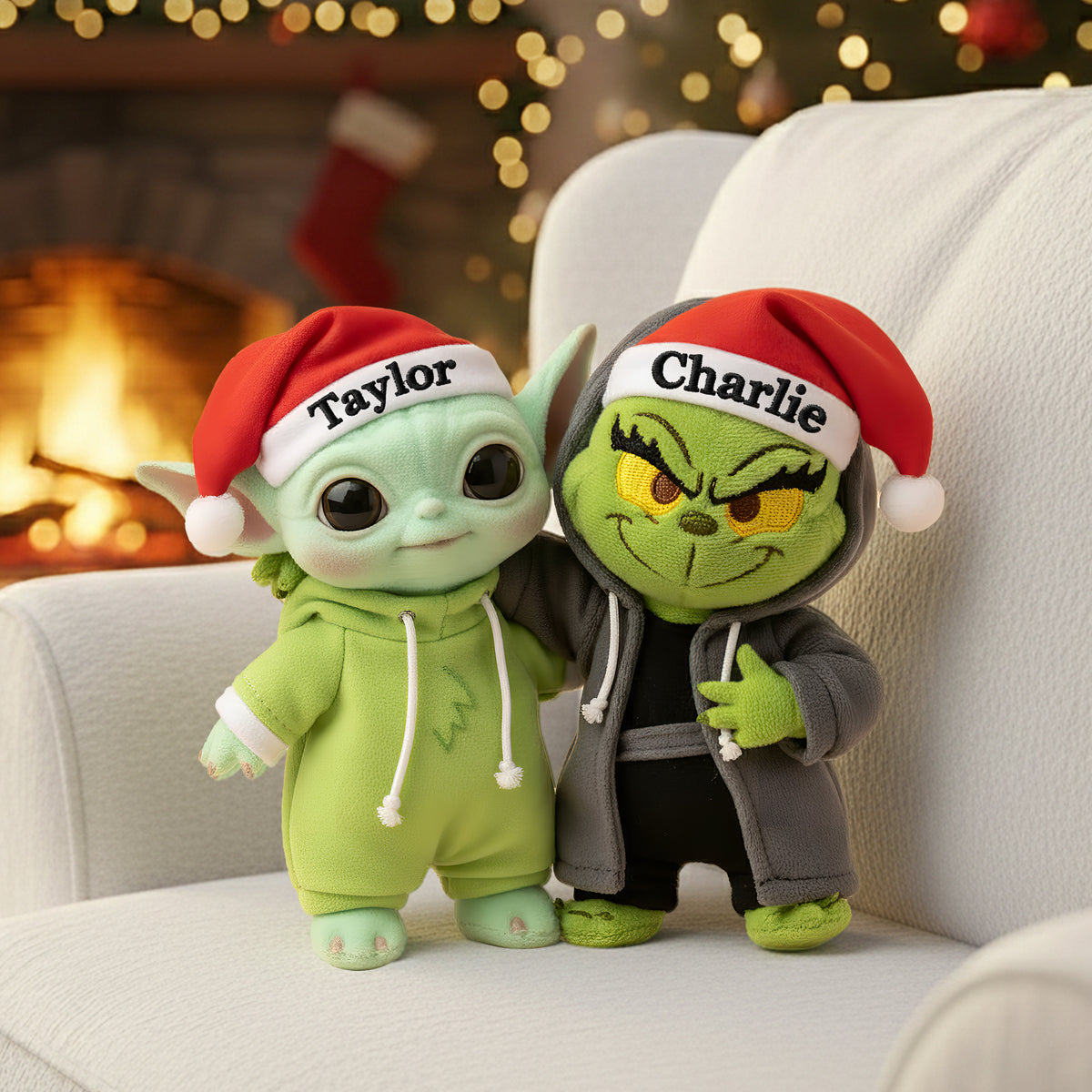 Cute & Cheeky Friends Holiday Pillow - Personalized Gifts For Friends 01HULU141125-Homacus