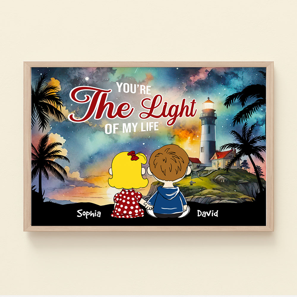 Personalized Gifts For Couple Light Picture Frame 01TODT121224HG-Homacus