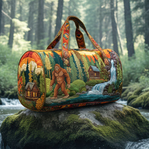 Bigfoot Quilted Duffle Bag - Personalized Gifts For Camping Lovers 06toqn191225-Homacus