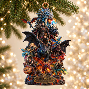 Legendary Creatures Trainer Ornament - Personalized Gifts For Christmas Ornament 03TTDT170926