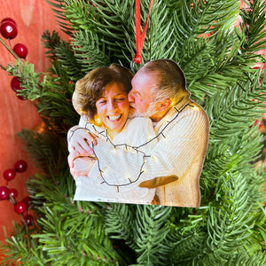 Custom Photo Gifts for Couple Ornament 67acvp140924-Homacus