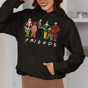 Christmas Friends Movie Characters Sweatshirt 53acxx260824-Homacus