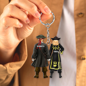 Personalized Gifts For Pirate Couple Keychain 13qhhu110125pa-Homacus