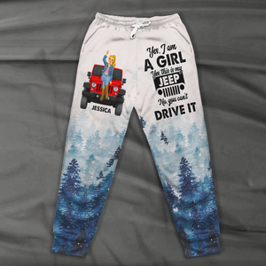 Personalized Gifts For Off Road Lover Girl Sweatpant 01HUHU301124PA-Homacus