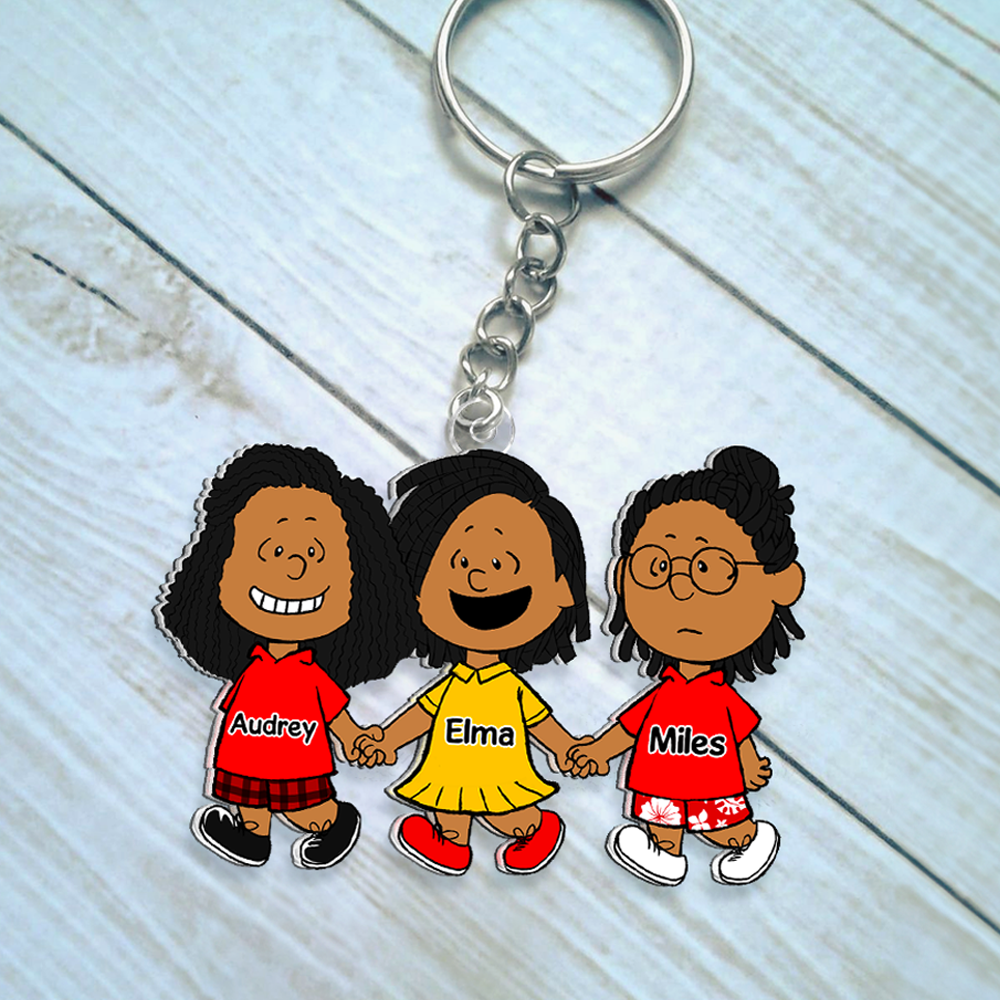 Personalized Gifts For Besties Keychain 05QHHU150125HH-Homacus