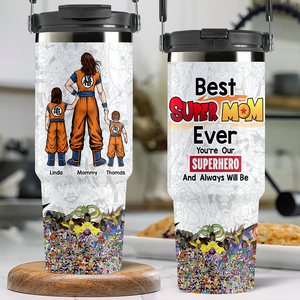 Personalized Gifts For Mom Tumbler Cup Mother's Day Super Mom 031ACHU010425HH-Homacus