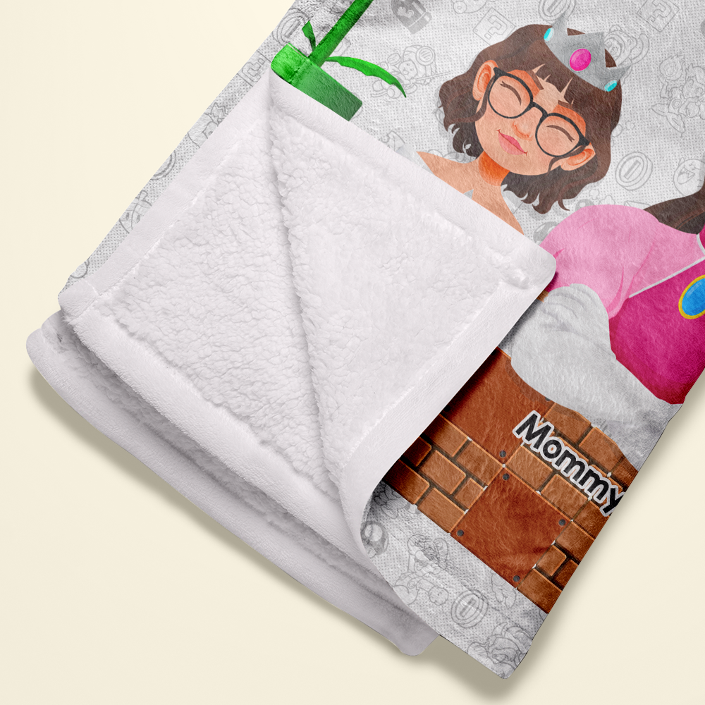 Personalized Gifts For Mom Blanket Super Mom 03ACHU220325PA-Homacus