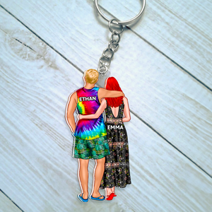 Personalized Gifts For Summer Couple Keychain 09qhhu150125tm-Homacus