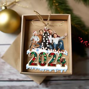 Custom Photo Gifts For Family Acrylic Ornament 01qhhu300924-Homacus