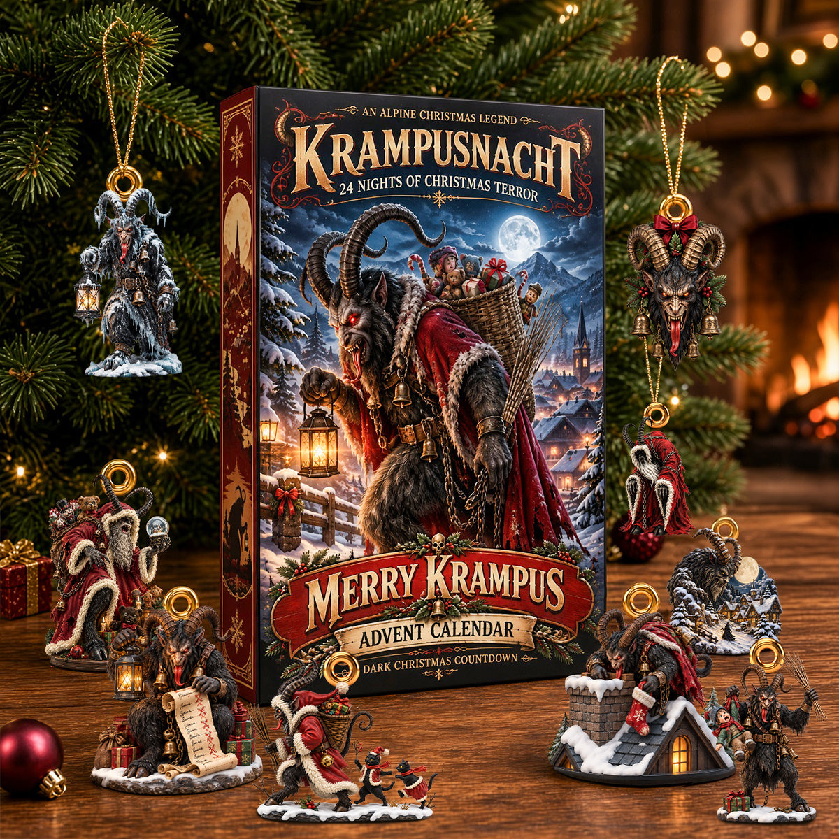 Krampus Advent Calendar Blind Box, Personalized Gifts 04qhdh221026-Homacus