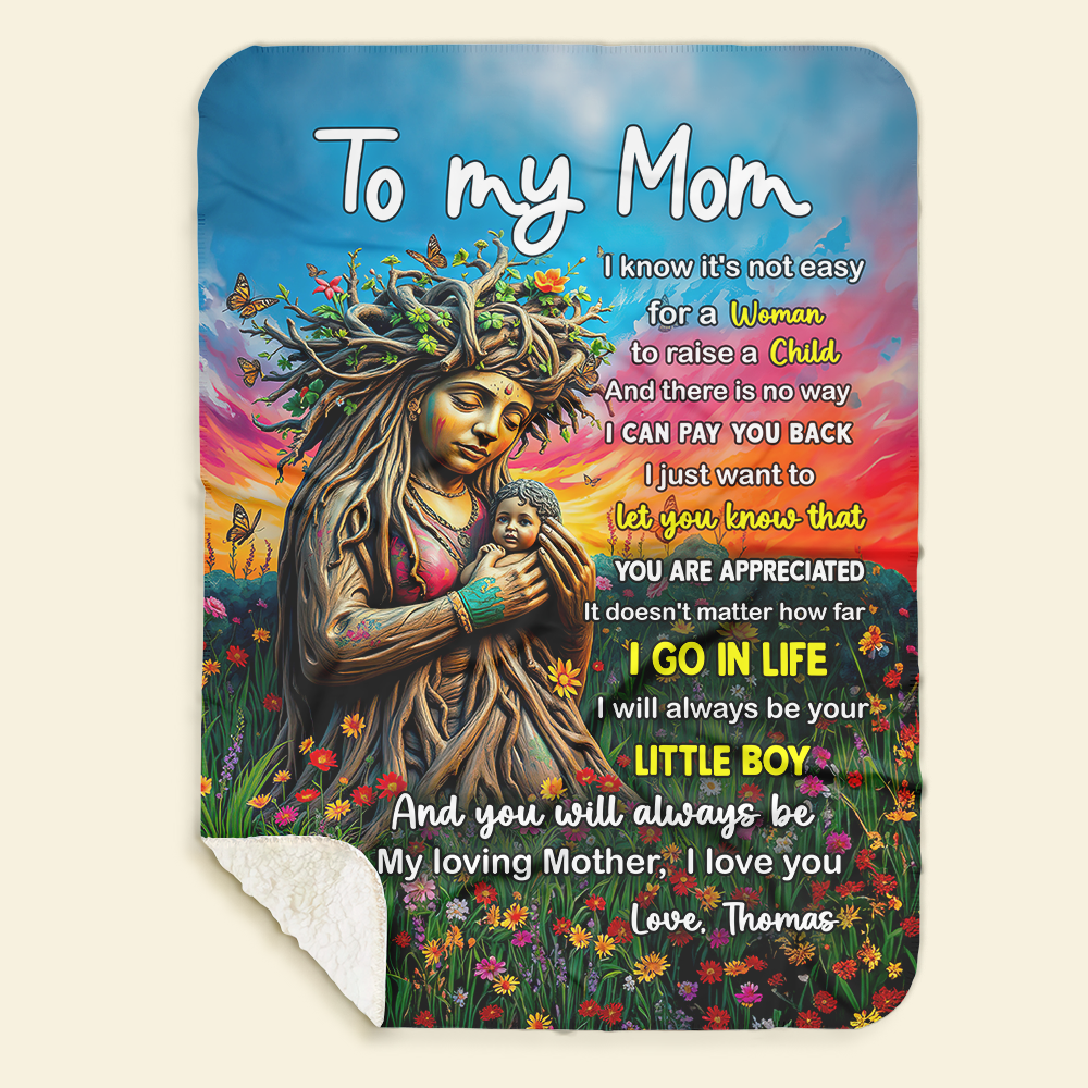 Personalized Gifts For Mom Blanket 03hupu170225 You're Appreciated-Homacus