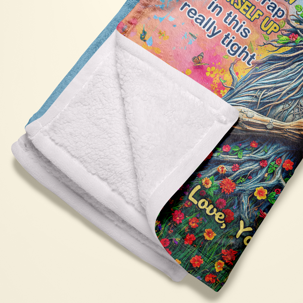 Personalized Gifts For Mom Blanket 05hupu170225 Feel My Love Within It-Homacus