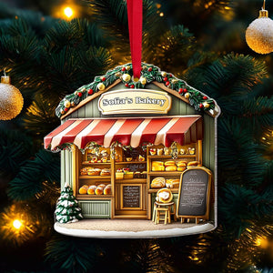 Personalized Gifts For Baker Christmas Ornament, Baking Store 02tgmh151124-Homacus