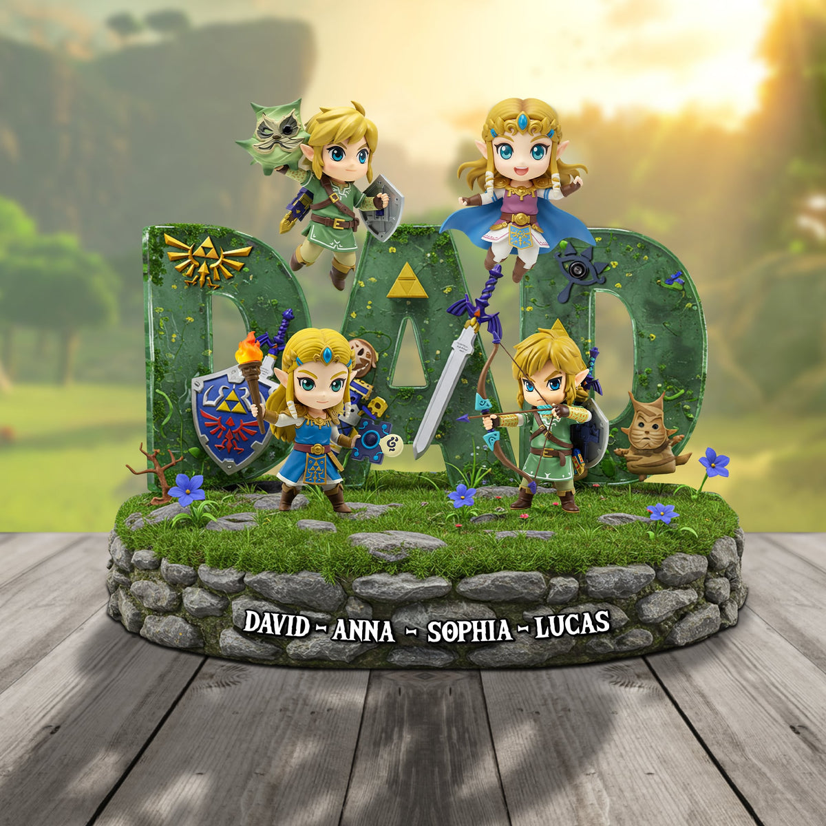 Legend Dad Plaque Personalized Gifts For Dad 02qhtn220425-Homacus