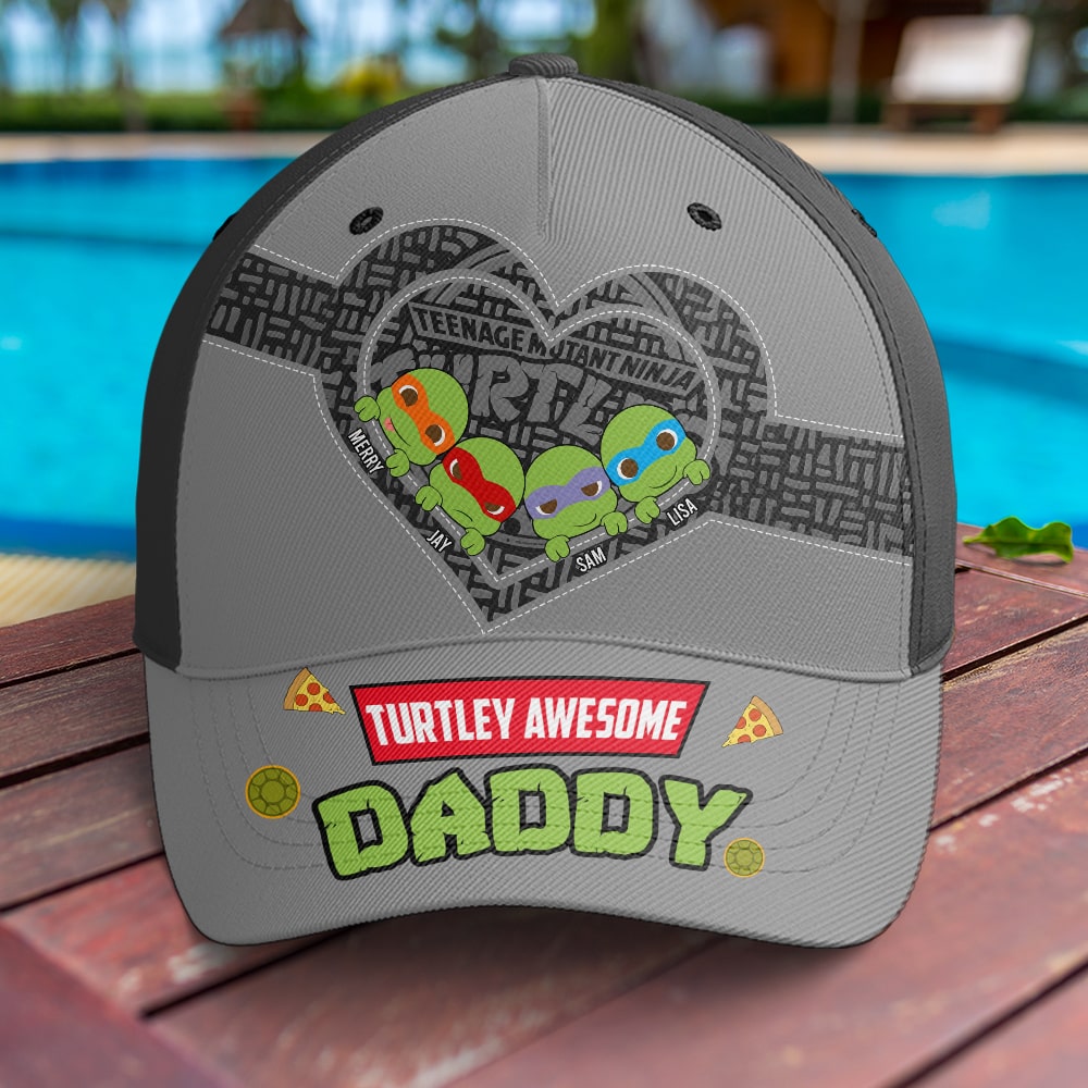 Turtle Dad Classic Cap - Personalized Gifts For Father 01htmh220524-Homacus