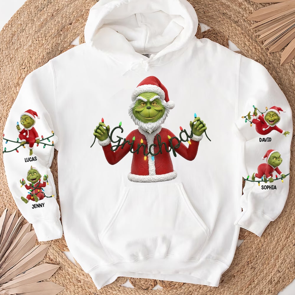 Personalized Gifts For Grandparents Christmas Shirt 01totn241025-Homacus