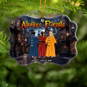 Personalized Gifts for Friends, Wizard Friends Christmas Ornament 03toqn090824hg-Homacus