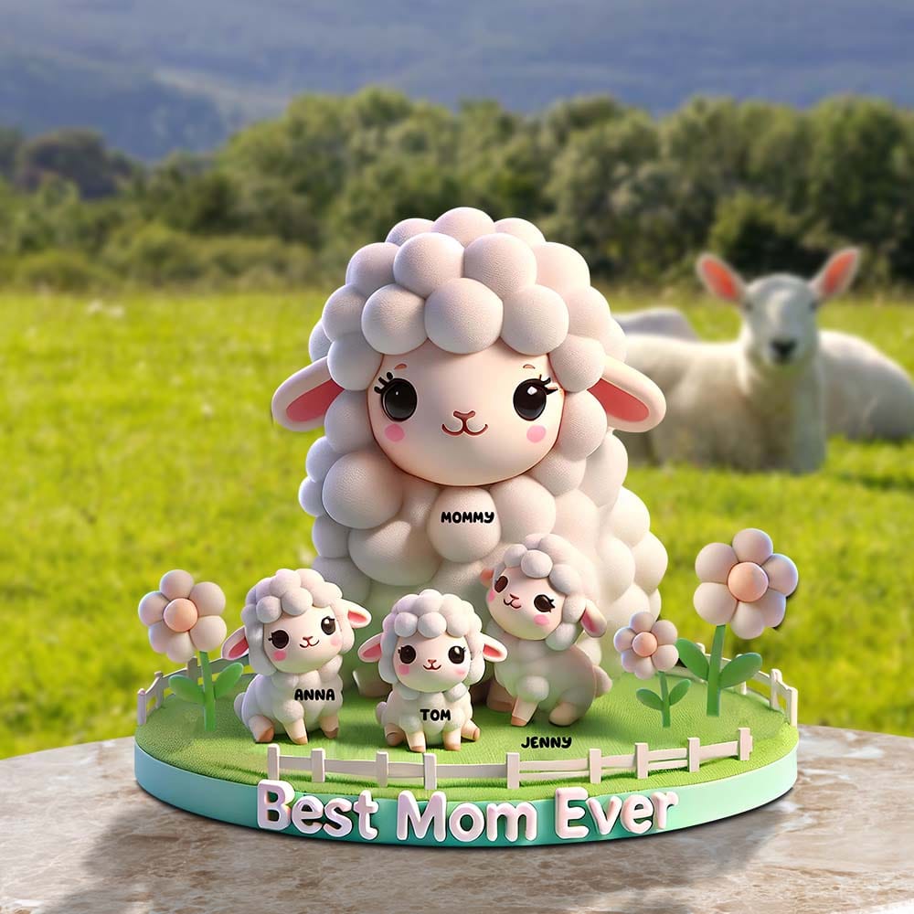 Personalized Gifts For Mom Plaque 04katn030425 Best Mom Ever-Homacus