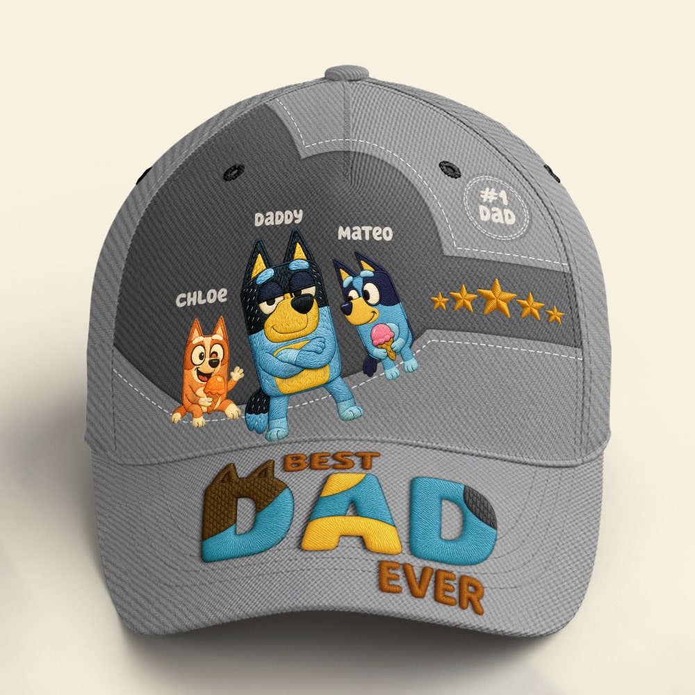 Cartoon Dog Classic Cap Personalized Gifts For Dad 04nadt250425-Homacus