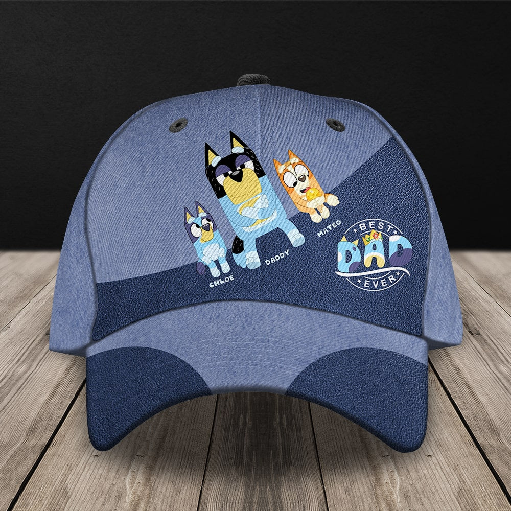 Dog Dad Classic Cap - Personalized Gifts For Father 04OHDT080524-Homacus