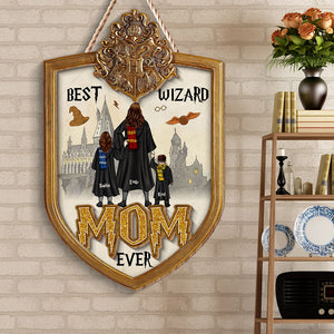 Personalized Gifts For Mom Wood Sign Best Mom Ever 05htqn050224tm-Homacus