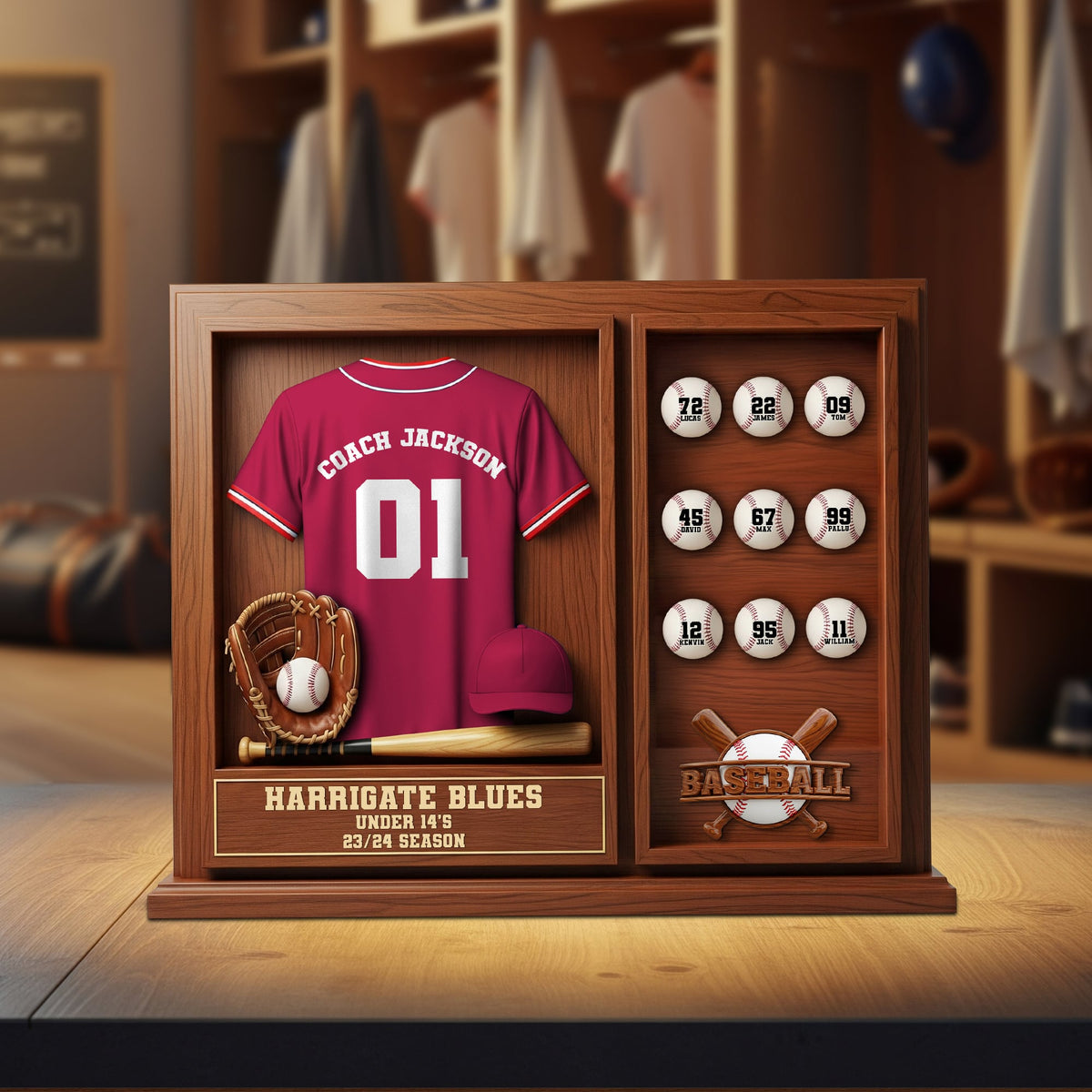 Personalized Gifts For Baseball Coach Acrylic Plaque 03ohtn080725-Homacus