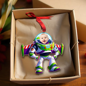 Custom Photo Gifts For Kids Christmas Toy Ornament-Homacus