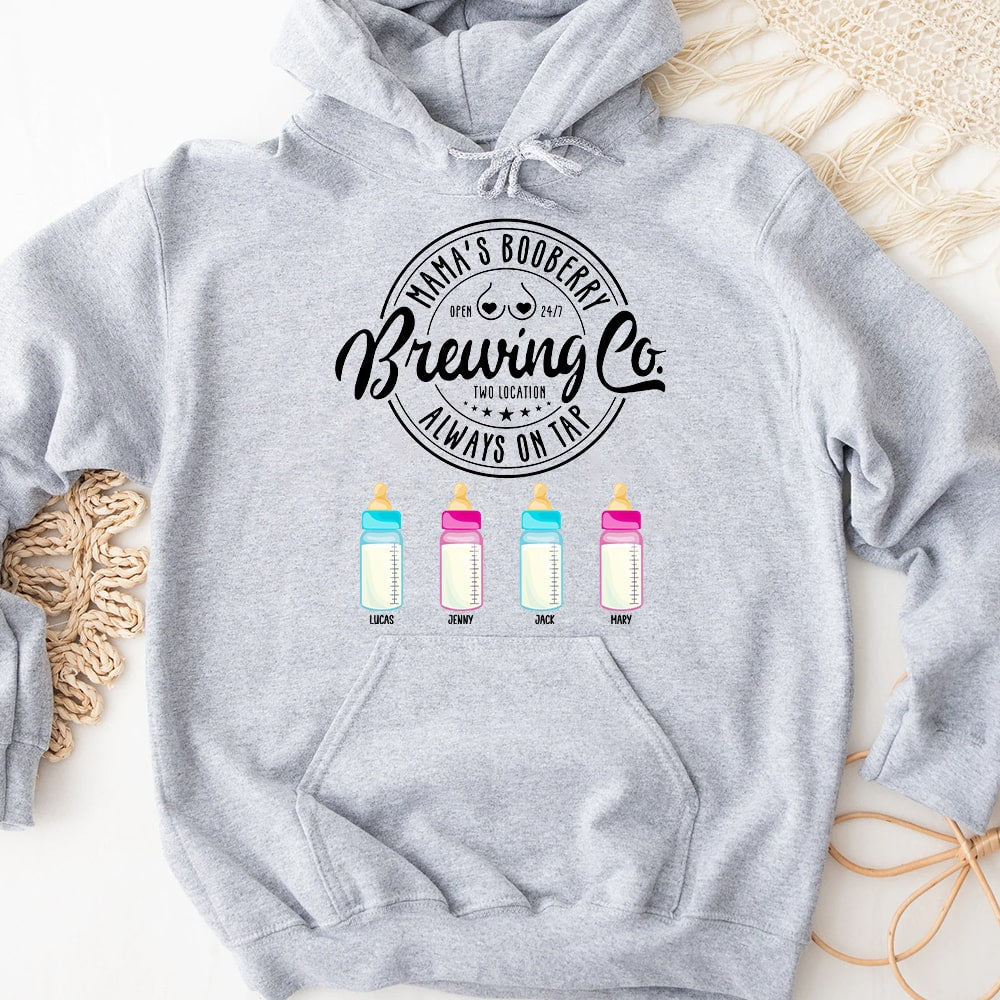 Personalized Gifts For Mom Shirt 01ohtn190325 Mama's Booberry - Always On Tap-Homacus